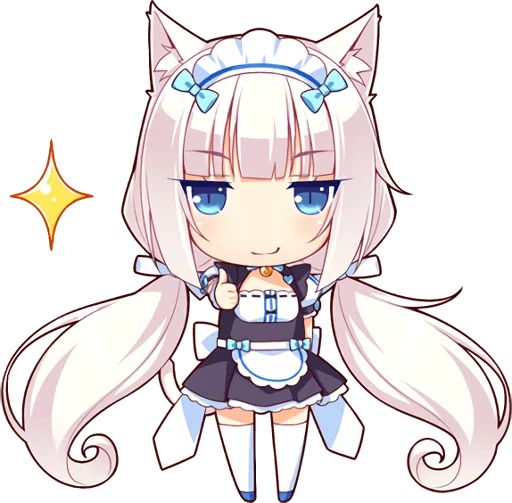 Sticker from the "NEKOMIMI PARADISE" sticker pack