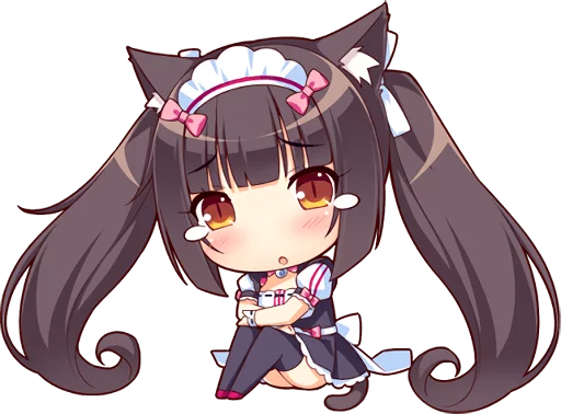 Sticker from the "NEKOMIMI PARADISE" sticker pack