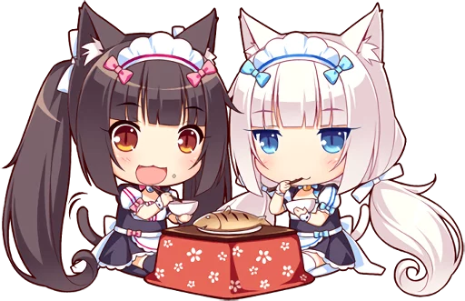 Sticker from the "NEKOMIMI PARADISE" sticker pack