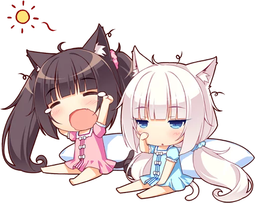 Sticker from the "NEKOMIMI PARADISE" sticker pack