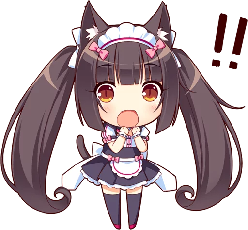 Sticker from the "NEKOMIMI PARADISE" sticker pack