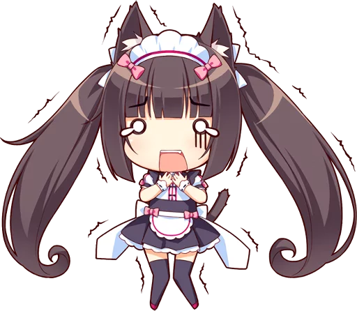 Sticker from the "NEKOMIMI PARADISE" sticker pack