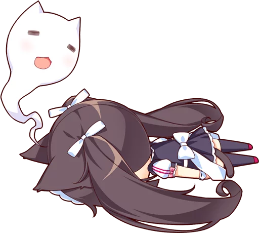 Sticker from the "NEKOMIMI PARADISE" sticker pack