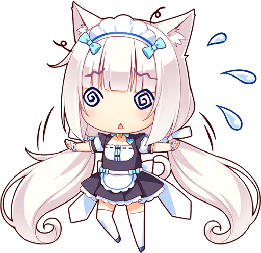 Sticker from the "NEKOMIMI PARADISE" sticker pack