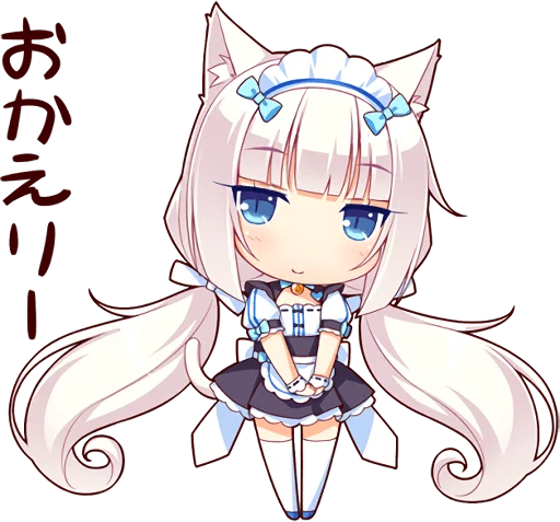 Sticker from the "NEKOMIMI PARADISE" sticker pack