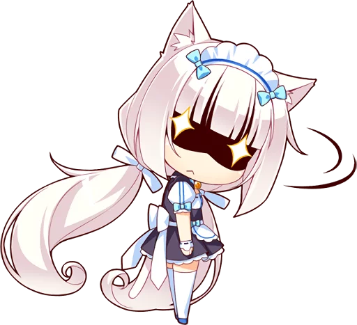 Sticker from the "NEKOMIMI PARADISE" sticker pack