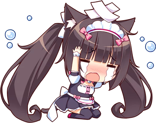 Sticker from the "NEKOMIMI PARADISE" sticker pack