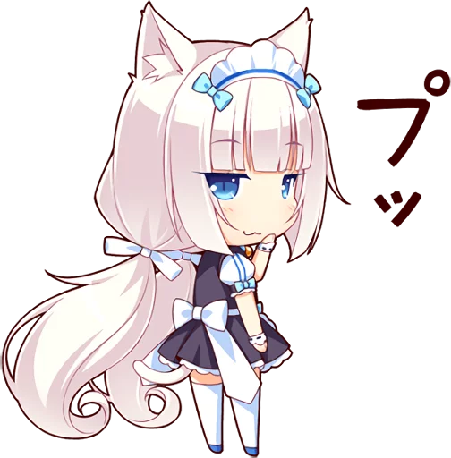 Sticker from the "NEKOMIMI PARADISE" sticker pack