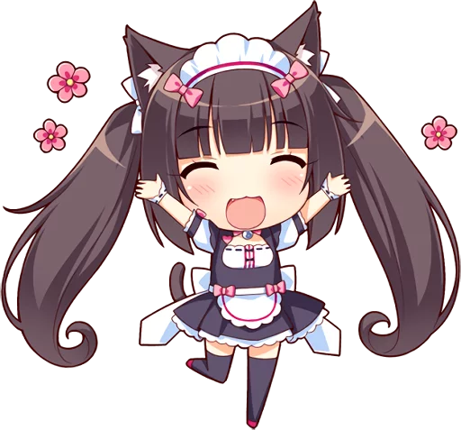 Sticker from the "NEKOMIMI PARADISE" sticker pack