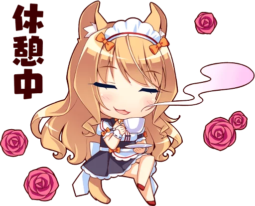 Sticker from the "NEKOMIMI PARADISE" sticker pack