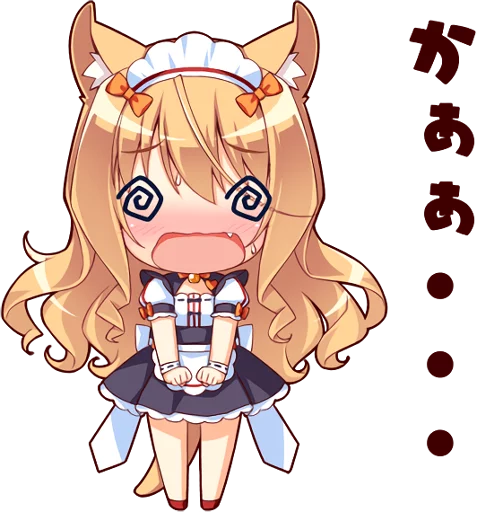 Sticker from the "NEKOMIMI PARADISE" sticker pack