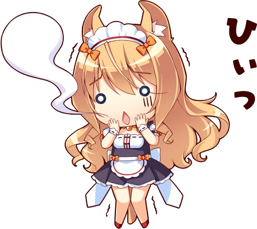 Sticker from the "NEKOMIMI PARADISE" sticker pack