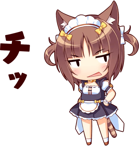 Sticker from the "NEKOMIMI PARADISE" sticker pack