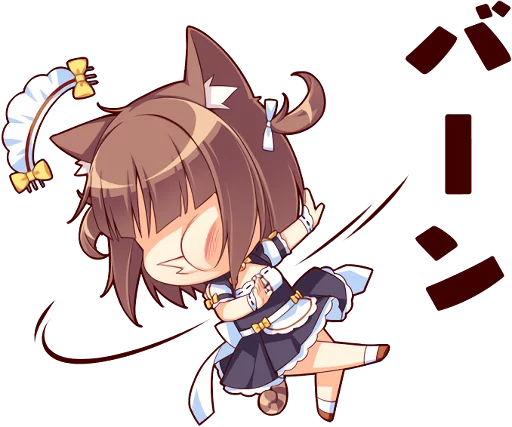 Sticker from the "NEKOMIMI PARADISE" sticker pack