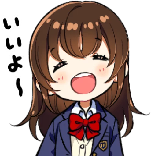 Sticker from the "School girl ~Blazer~" sticker pack