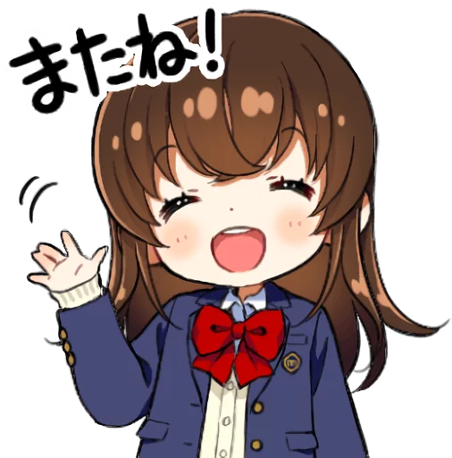 Sticker from the "School girl ~Blazer~" sticker pack