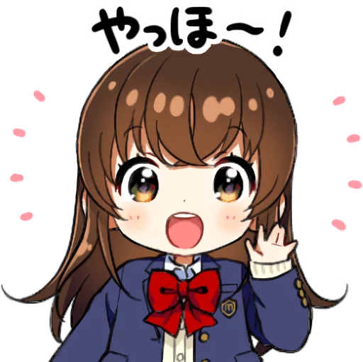 Sticker from the "School girl ~Blazer~" sticker pack