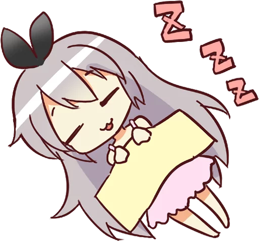 Sticker from the "CUTE GIRL Alice" sticker pack