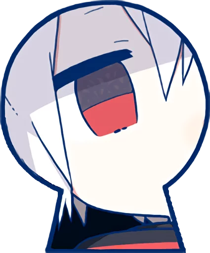 Sticker from the "Mafumafu Sticker (cat)" sticker pack