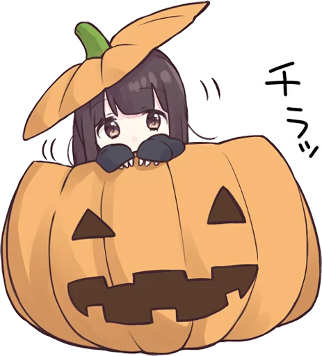 Sticker from the "Menhera-chan. 3" sticker pack