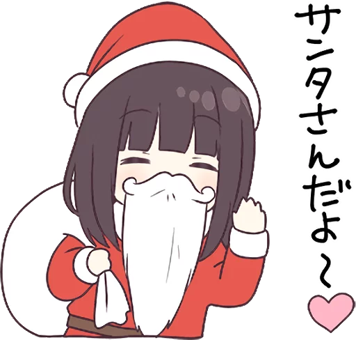 Sticker from the "Menhera-chan. 3" sticker pack