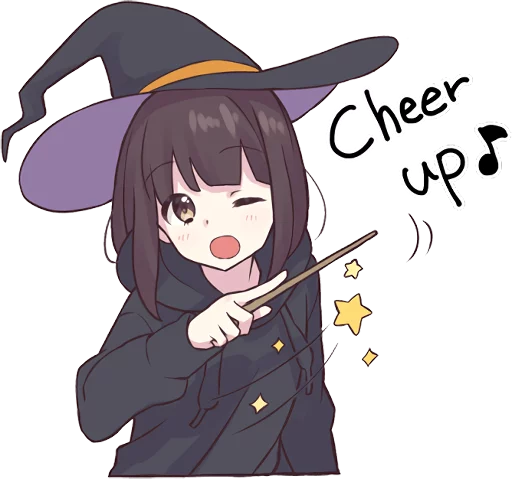 Sticker from the "Menhera-chan. 3 ENG" sticker pack