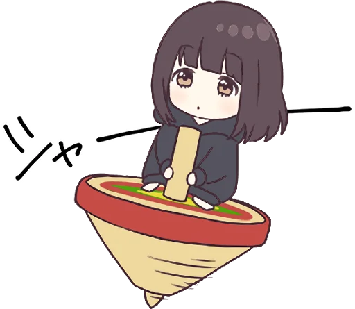 Sticker from the "Menhera-chan. 3 ENG" sticker pack