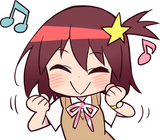 Sticker from the "Space Patrol Luluco" sticker pack