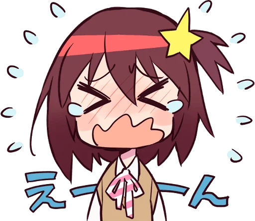 Sticker from the "Space Patrol Luluco" sticker pack