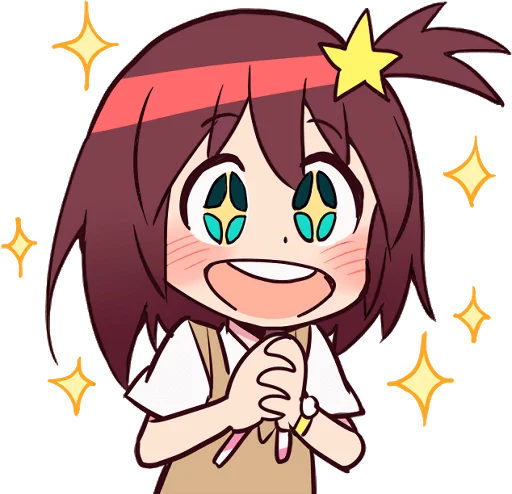 Стикер из набора "Space Patrol Luluco"