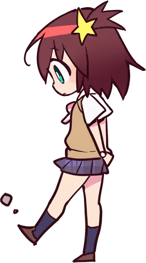 Sticker from the "Space Patrol Luluco" sticker pack