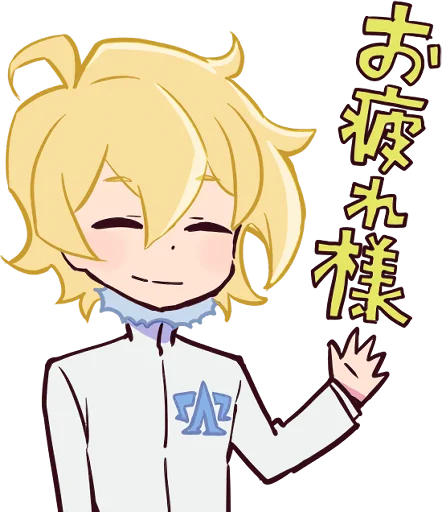 Sticker from the "Space Patrol Luluco" sticker pack