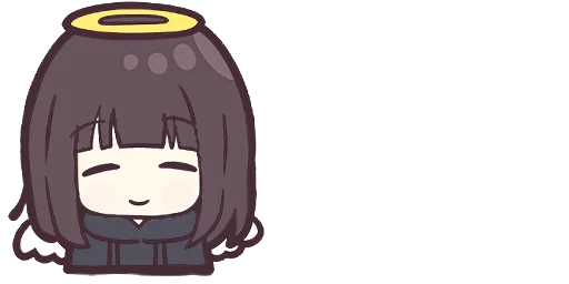 Sticker Menhera-chan. Emoji