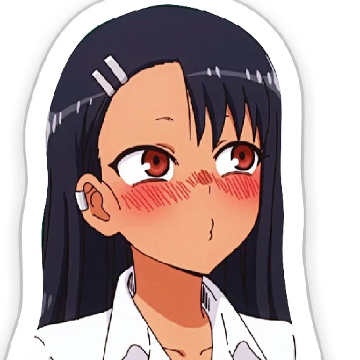 Sticker from the "Nagatoro | Нагаторо" sticker pack