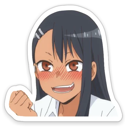 Sticker from the "Nagatoro | Нагаторо" sticker pack