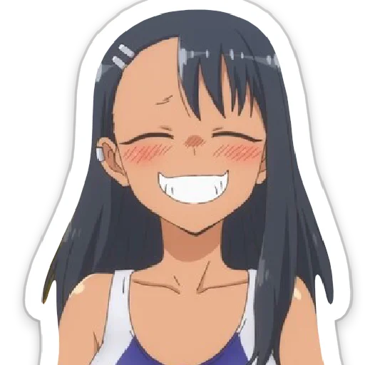 Sticker from the "Nagatoro | Нагаторо" sticker pack