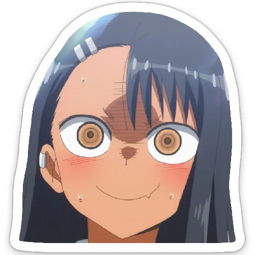 Sticker from the "Nagatoro | Нагаторо" sticker pack