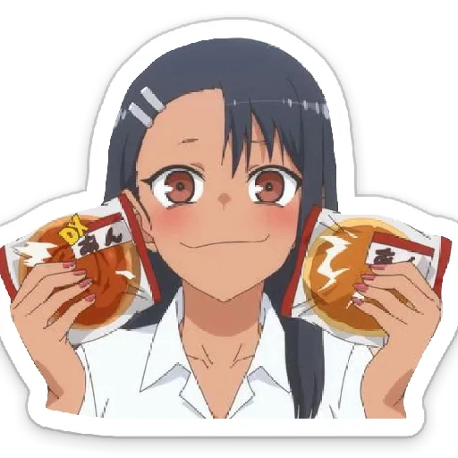 Sticker from the "Nagatoro | Нагаторо" sticker pack