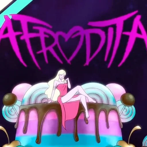 Стикер из набора "Afrodita"