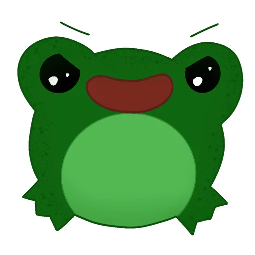 Sticker Лягушка 🐸