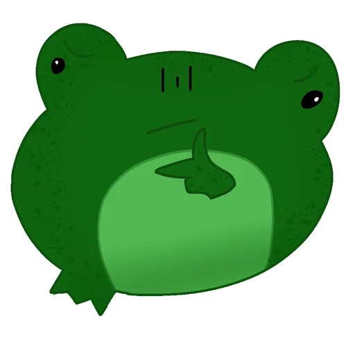 Sticker Лягушка 🐸