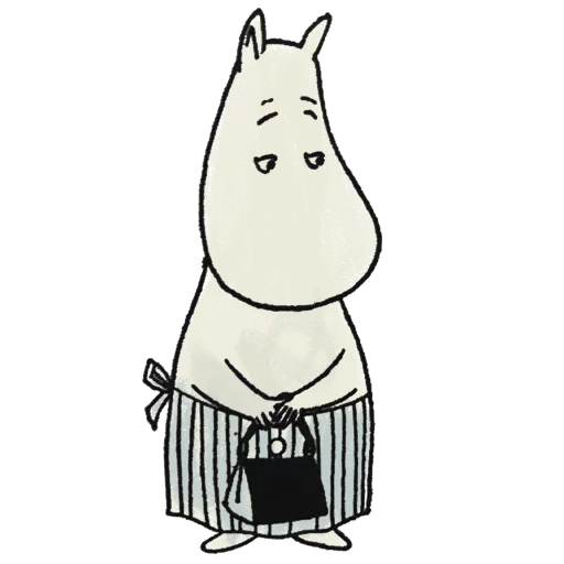 Sticker from the "Moomin" sticker pack