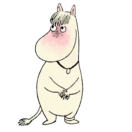 Sticker from the "Moomin" sticker pack