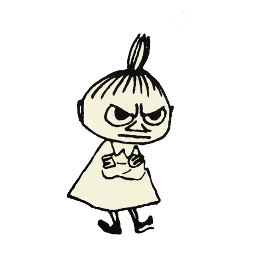 Sticker from the "Moomin" sticker pack