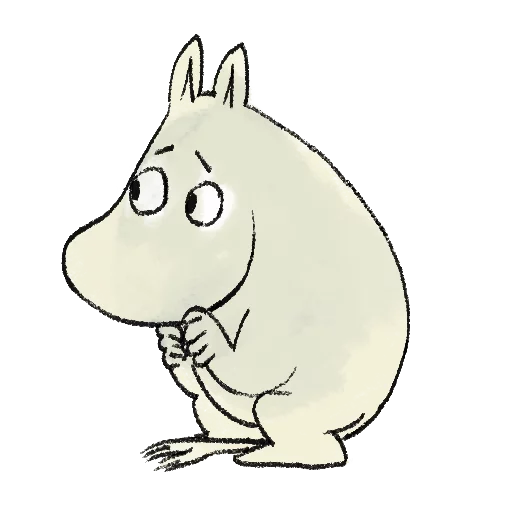 Sticker from the "Moomin" sticker pack