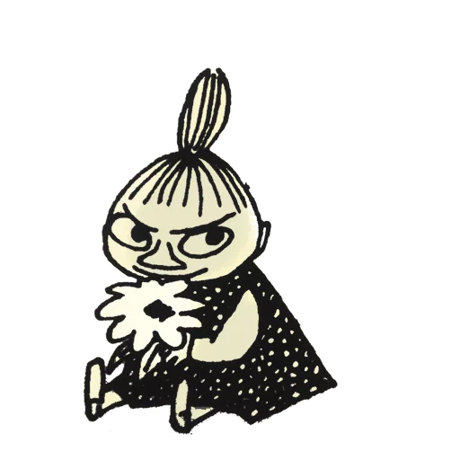 Sticker from the "Moomin" sticker pack