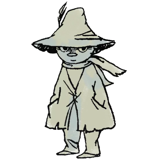 Sticker from the "Moomin" sticker pack