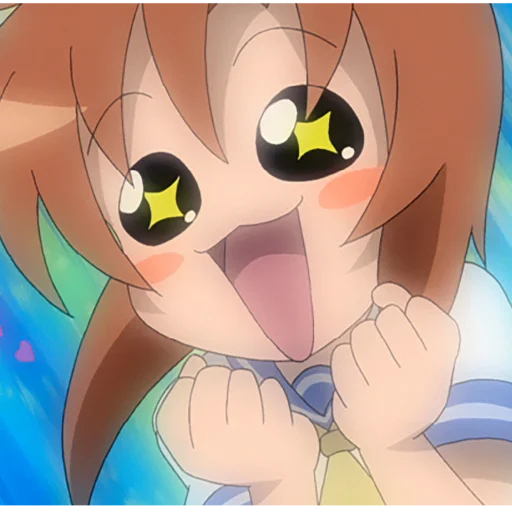 Sticker from the "higurashi no naku koro ni" sticker pack