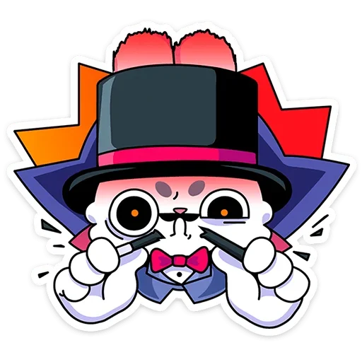 Sticker from the "Кристо" sticker pack