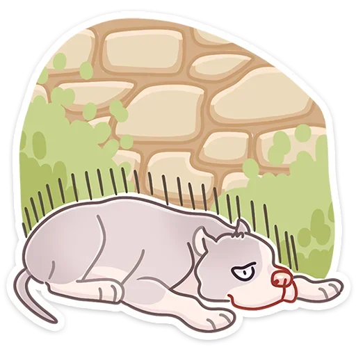 Sticker from the "Аркадий" sticker pack